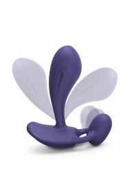 Темно-синий вибромассажер Witty P G Vibrator with Remote Control - Love to Love - в Балаково купить с доставкой