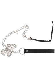 Зажим для половых губ с поводком Pussy Clamp With A Leash - Orion - купить с доставкой в Балаково