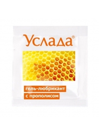 Гель-лубрикант «Услада с прополисом» - 3 гр. - Биоритм - купить с доставкой в Балаково