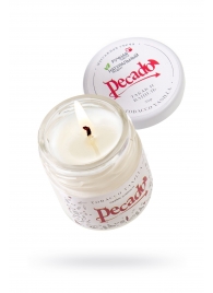 Массажная свеча Tobacco Vanilla - 35 мл. - Pecado - купить с доставкой в Балаково