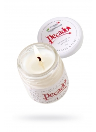 Массажная свеча Brandy   Pear - 35 мл. - Pecado - купить с доставкой в Балаково