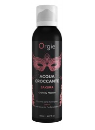 Хрустящая пенка для массажа Orgie Acqua Croccante Sakura с ароматом сакуры - 150 мл. - ORGIE - купить с доставкой в Балаково