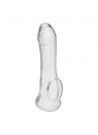 Прозрачная насадка на пенис Transparent Penis Enhancing Sleeve Extension - 15,9 см. - BlueLine - в Балаково купить с доставкой