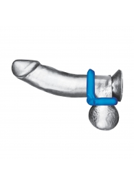 Комплект из 2 эрекционных колец-восьмерок 2-Pack Duo Cock And Ball Stamina Enhancement Ring - BlueLine - в Балаково купить с доставкой