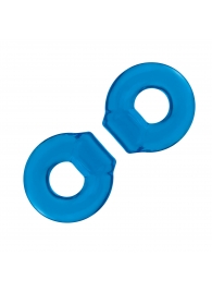 Комплект из двух колец для пениса 2-Pack Ultra-Stretch Stamina Endurance Ring - BlueLine - в Балаково купить с доставкой