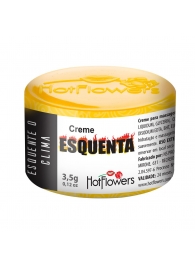 Возбуждающий крем Esquenta с разогревающим эффектом - 3,5 гр. - HotFlowers - купить с доставкой в Балаково