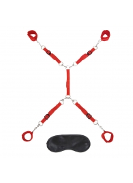 Красная фиксация на матрас Classic Bedspreader - Lux Fetish - купить с доставкой в Балаково