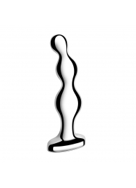 Стальной анальный фаллоимитатор для простаты Stainless Steel Anal Beads - 13 см. - b-Vibe - в Балаково купить с доставкой