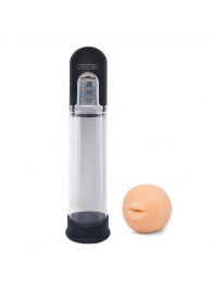 Автоматическая вакуумная помпа-мастурбатор Blowjob Auto Sucker Penis Enlarger Pump - Lux Fetish - в Балаково купить с доставкой