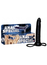 Насадка-фаллоимитатор с двумя кольцами для крепления - 16 см. - Orion - в Балаково купить с доставкой