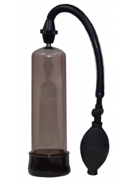 Вакуумная помпа черного цвета - 20 см. - Orion - в Балаково купить с доставкой