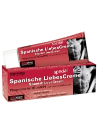 Возбуждающий крем для двоих SPANISCHE LIEBESCREME SPEZIAL - 40 мл. - Joy Division - купить с доставкой в Балаково