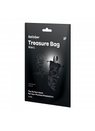 Черный мешочек для хранения игрушек Treasure Bag L - Satisfyer - купить с доставкой в Балаково