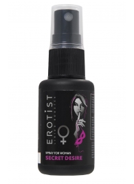 Возбуждающий спрей для женщин Erotist Secret Desire - 30 мл. - Erotist Libido Booster - купить с доставкой в Балаково