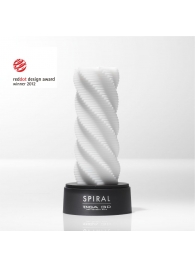 Белый 3D мастурбатор SPIRAL - Tenga - в Балаково купить с доставкой