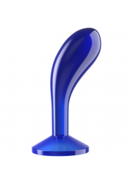 Синяя анальная втулка Flawless Clear Prostate Plug 6.0 - 15 см. - Lovetoy - в Балаково купить с доставкой
