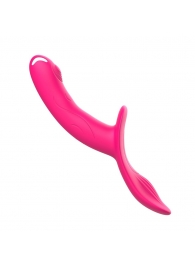 Розовый поясной вибратор с пультом ДУ - I-MOON - купить с доставкой в Балаково