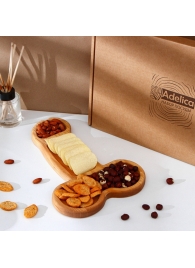 Деревянное блюдо для подачи в форме члена (32,5 х 20 х 1,7 см) - Сима-Ленд - купить с доставкой в Балаково