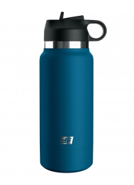 Мастурбатор-вагина в синей колбе F*ck Flask - Pipedream - в Балаково купить с доставкой