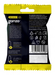 Ультратонкие презервативы Ganzo Ultra thin в мягкой упаковке - 3 шт. - Ganzo - купить с доставкой в Балаково