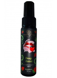 Спрей для горла Deep Throat с десенсибилизирующим эффектом и вкусом клубники - 50 мл. - БиоМед - купить с доставкой в Балаково