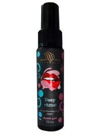 Спрей для горла Deep Throat с десенсибилизирующим эффектом и вкусом бабл-гам - 50 мл. - БиоМед - купить с доставкой в Балаково