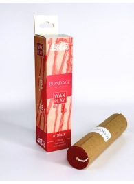 Низкотемпературная свеча для тактильной практики Wax Play To Blaze - Lola Games - купить с доставкой в Балаково