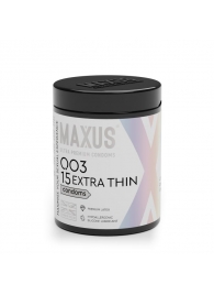 Экстремально тонкие презервативы MAXUS 003 Extra Thin - 15 шт. - Maxus - купить с доставкой в Балаково