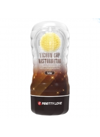 Прозрачный текстурированный мастурбатор Vacuum Cup Masturbator Stellar - Baile - в Балаково купить с доставкой