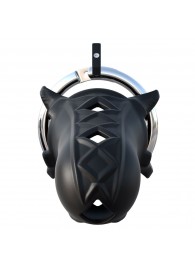Черный замок верности Extreme Silicone Cock Blocker - Pipedream - купить с доставкой в Балаково