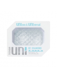 Прозрачный мастурбатор-стимулятор Tenga Uni Diamond - Tenga - в Балаково купить с доставкой