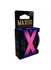 Презервативы Maxus XXL увеличенного размера - 3 шт. - Maxus - купить с доставкой в Балаково