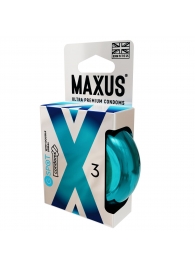 Презервативы Maxus G spot с двойной спиралью - 3 шт. - Maxus - купить с доставкой в Балаково
