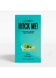 Жидкий вибратор Nuei Rock Me! с ароматом мяты - 20 мл. - Nuei cosmetics - купить с доставкой в Балаково