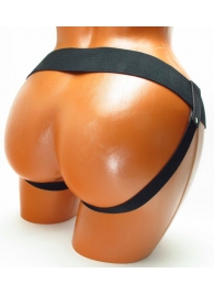 Трусики для страпона коричневого цвета - БДСМ Арсенал - купить с доставкой в Балаково
