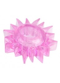 Розовое эрекционное кольцо - Toyfa Basic - в Балаково купить с доставкой