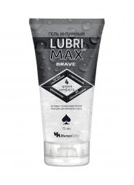Водно-силиконовый интимный гель-смазка Lubrimax Brave - 75 мл. - ИнтелБИО - купить с доставкой в Балаково