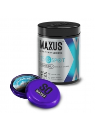 Гладкие презервативы Maxus G spot с двойной спиралью - 15 шт. - Maxus - купить с доставкой в Балаково