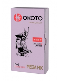 Презервативы OKOTO Mega Mix - 12 шт. - Sitabella - купить с доставкой в Балаково