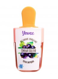 Охлаждающий бальзам для губ «Томный поцелуй» с ароматом черной смородины - 5 мл. - ToyFa - купить с доставкой в Балаково