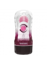 Прозрачный текстурированный мастурбатор Vacuum Cup Masturbator Black Hole - Baile - в Балаково купить с доставкой
