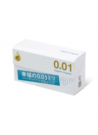Увлажнённые презервативы Sagami Original 0.01 Extra Lub - 12 шт. - Sagami - купить с доставкой в Балаково