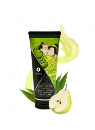 Массажный крем для тела с ароматом груши и зелёного чая Pear   Exotic Green Tea - 200 мл. - Shunga - купить с доставкой в Балаково