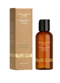 Натуральная массажная смазка Natural Lubricant Orange Blossom - 100 мл. - YESforLOV - купить с доставкой в Балаково
