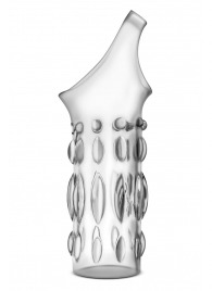 Прозрачная насадка на пенис Stretchy Studded Penis Sleeve Ring - Blush Novelties - в Балаково купить с доставкой