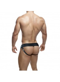 Телесный фаллопротез на черных эластичных ремнях 7 Inch Hollow Strap On - 17 см. - Blush Novelties - купить с доставкой в Балаково