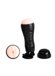 Мастурбатор-вагина Flora с присоской в основании - Baile - в Балаково купить с доставкой