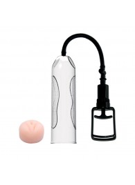 Помпа мужская со вставкой в виде вагины - 25 см. - Baile - в Балаково купить с доставкой