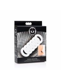 Комплект из 6 прозрачных эрекционных колец Ring Master Custom Ball Stretcher Kit - XR Brands - в Балаково купить с доставкой