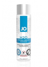Возбуждающий лубрикант на водной основе JO Personal Lubricant H2O Warming - 120 мл. - System JO - купить с доставкой в Балаково